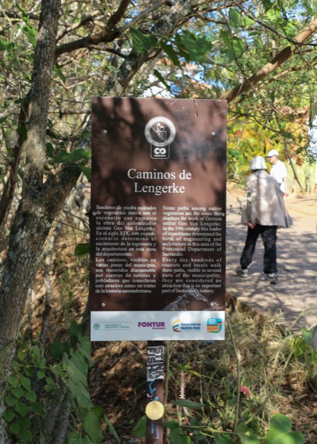 Lengerke Trails sign