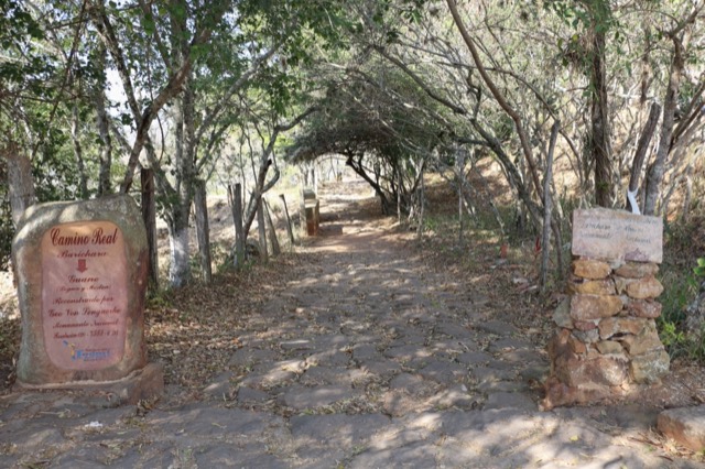 The stone paving