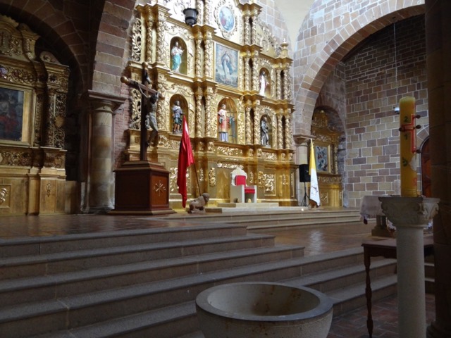 El altar mayor