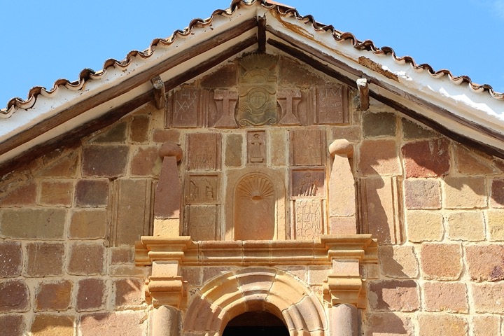 Détail de la façade