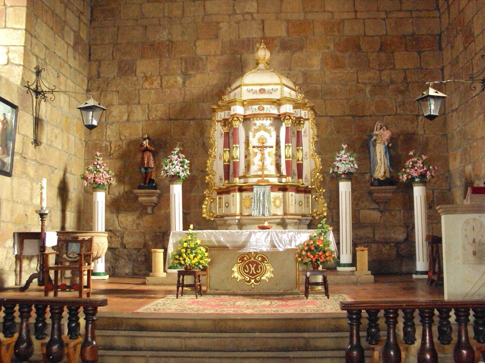 Santa Lucía en el centro