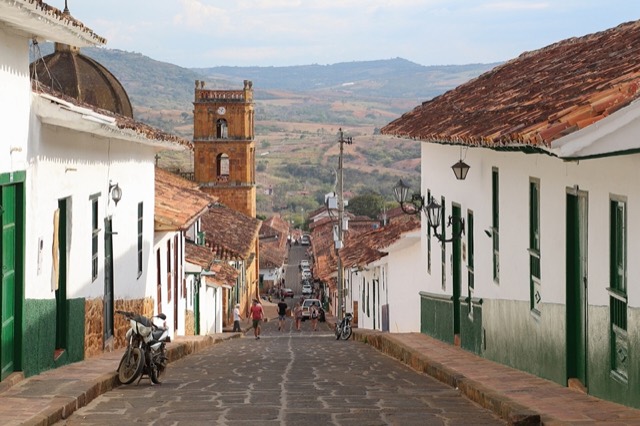 Las calles de Barichara