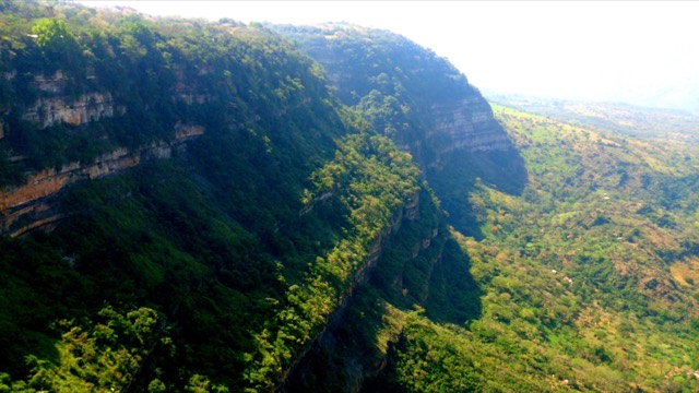 El cañón del río Suárez