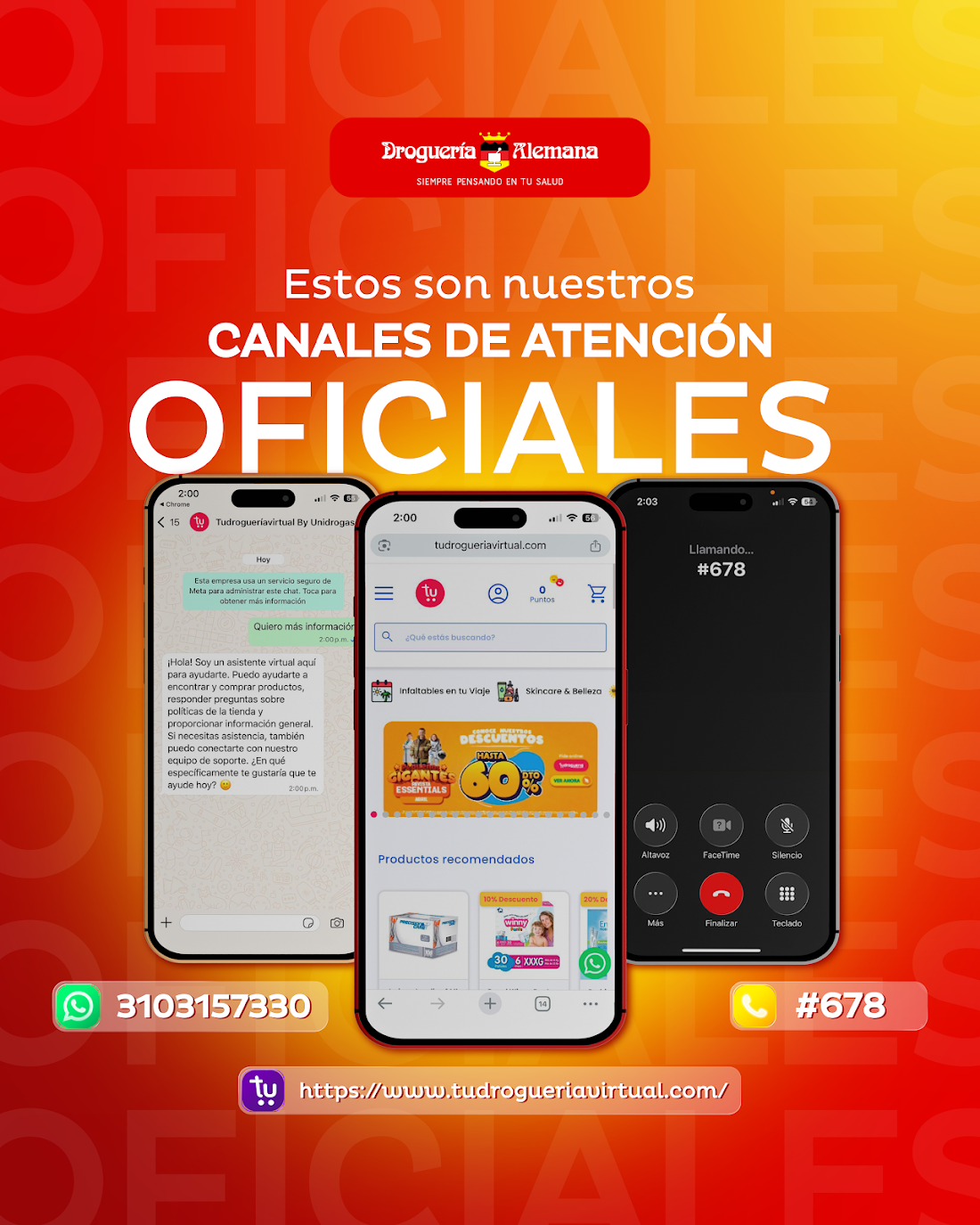 Foto de Droguería Alemana en su perfil de Google