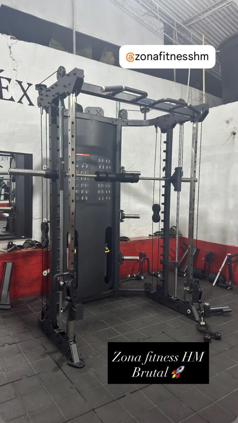 La máquina nueva de Zona Fitness HM